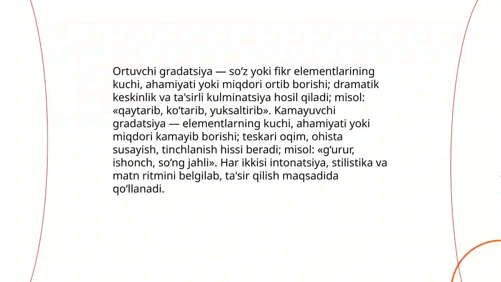 Gradatsiya va antiteza 4