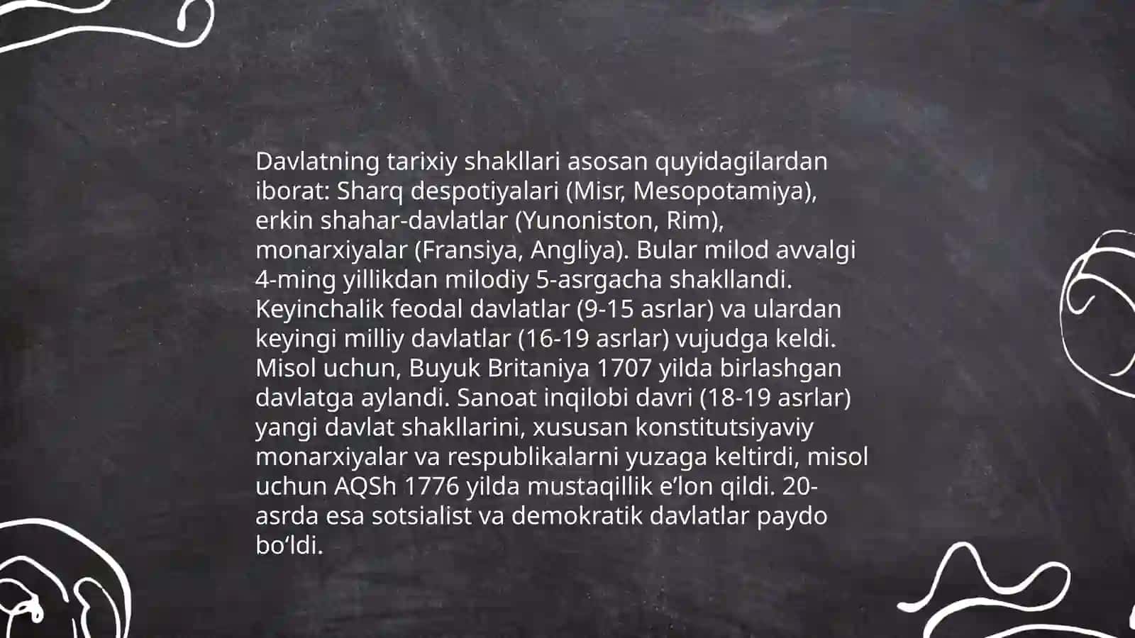 Davlat va huquq tarixi fanining predmeti metodi va vazifasi 4