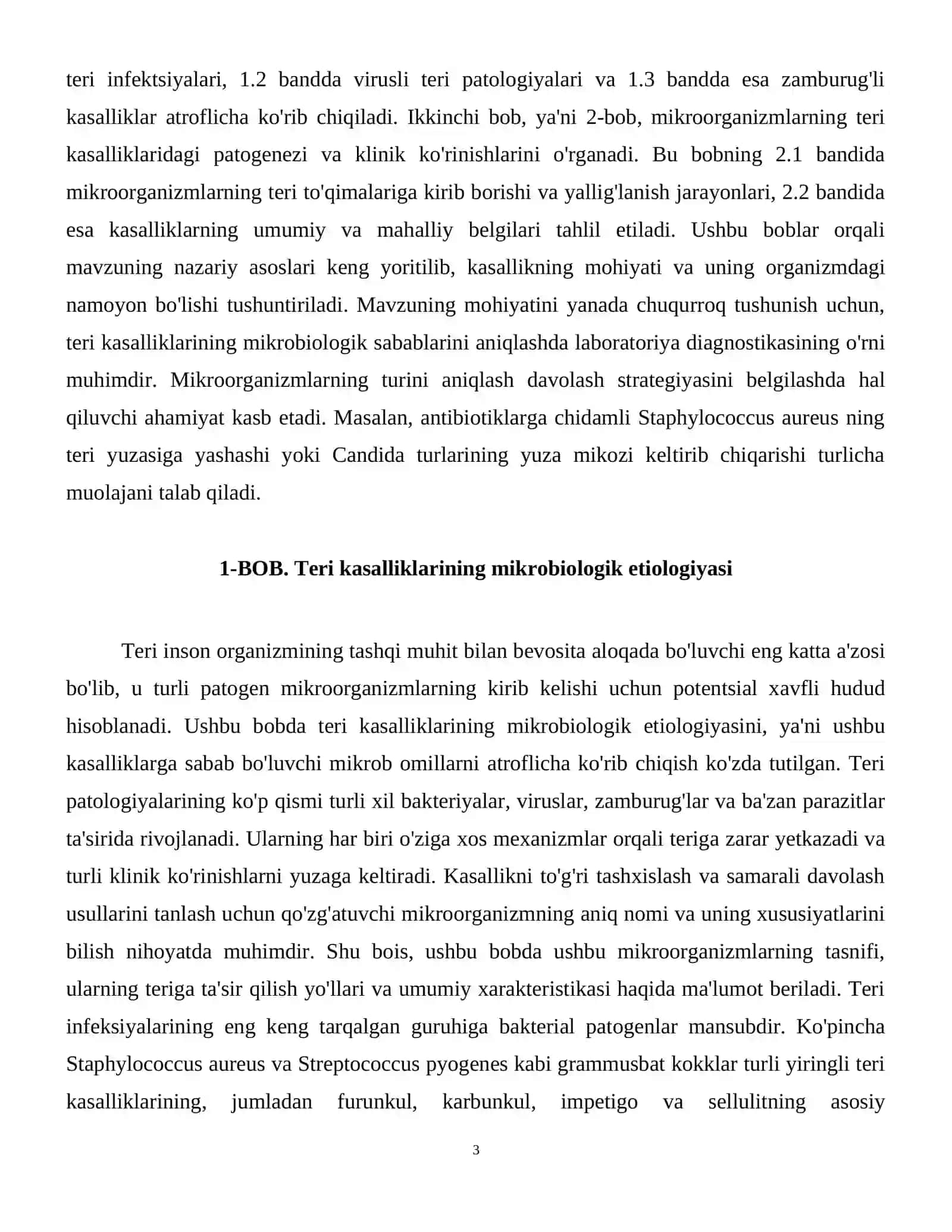 Teri kasalliklarida mikroorganizmlar roli, laboratoriya tashxisi 4