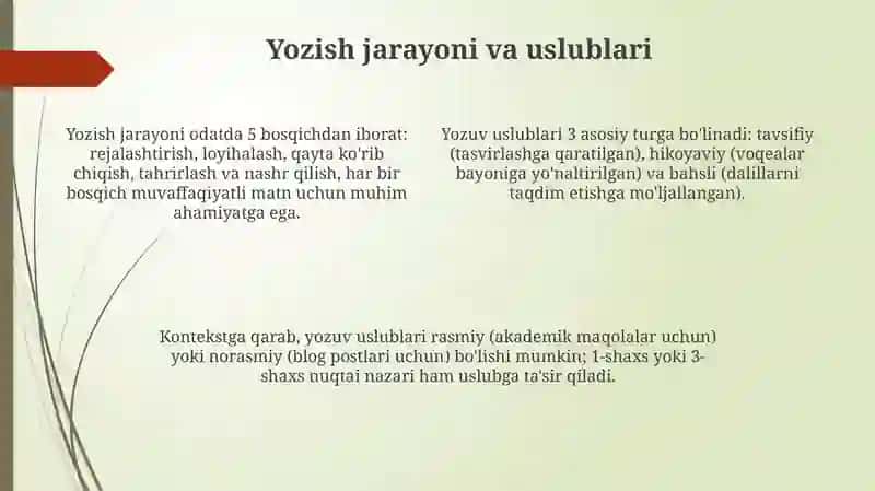 Yozuv tarixi va turlari 4
