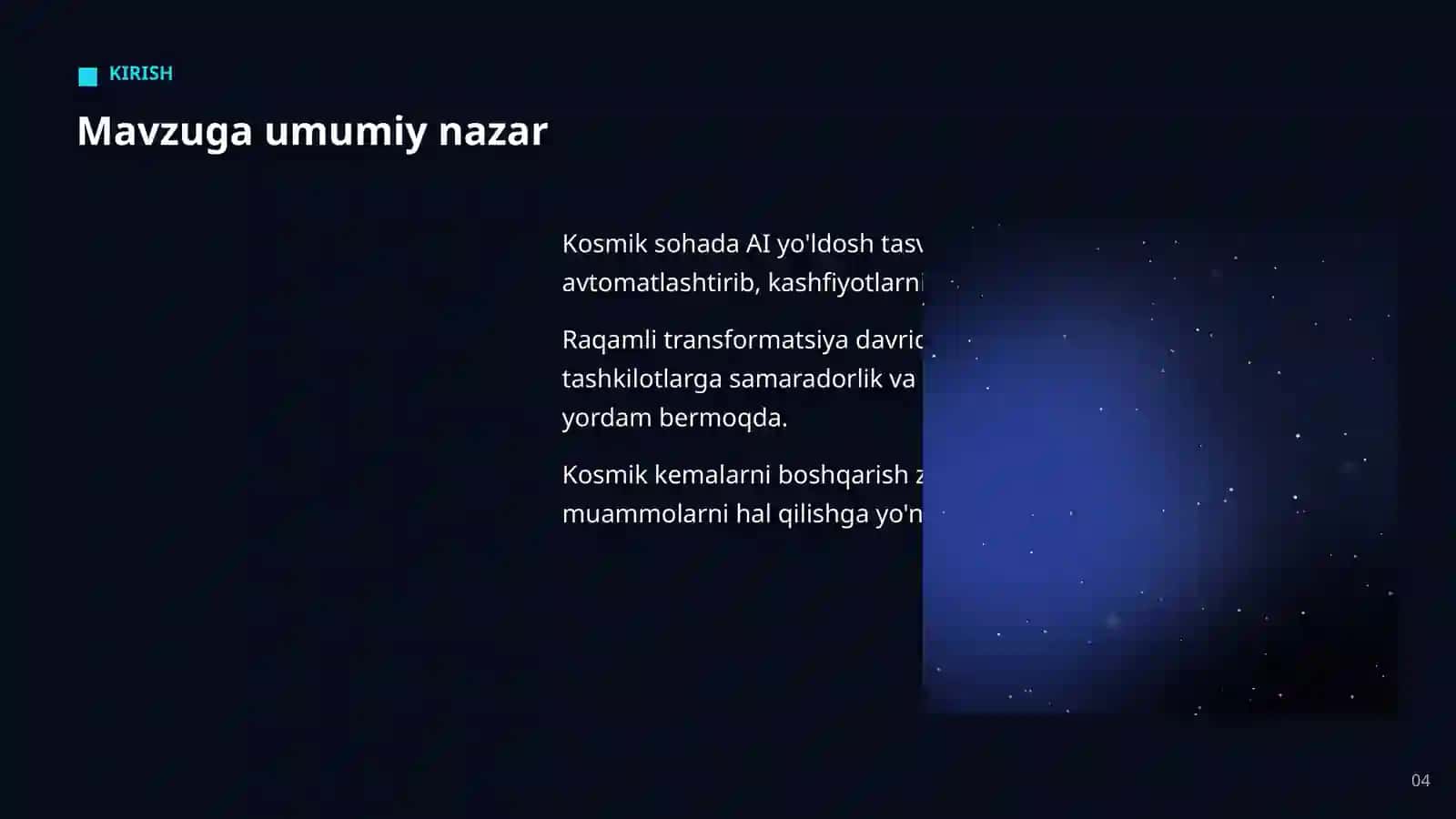 AI KOSMIK SOHADA 4