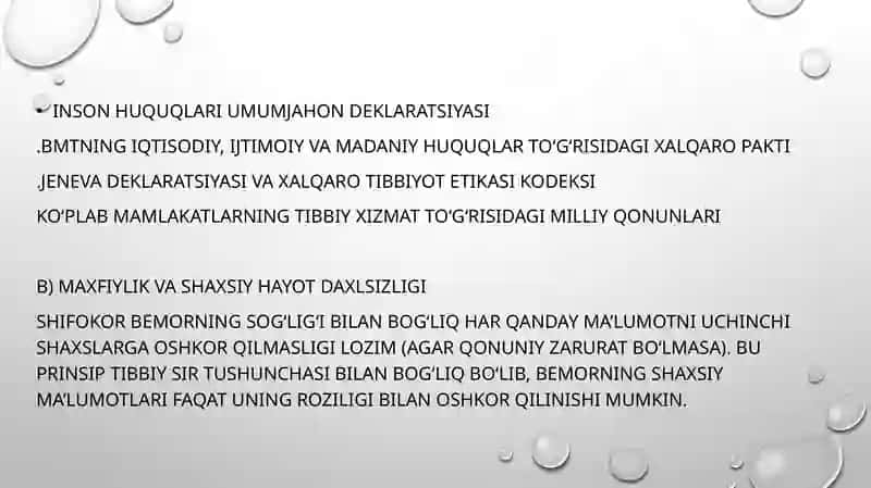 Bemorlarning ma’lumot olish masalasining etik-huquqiy jihatlari 4