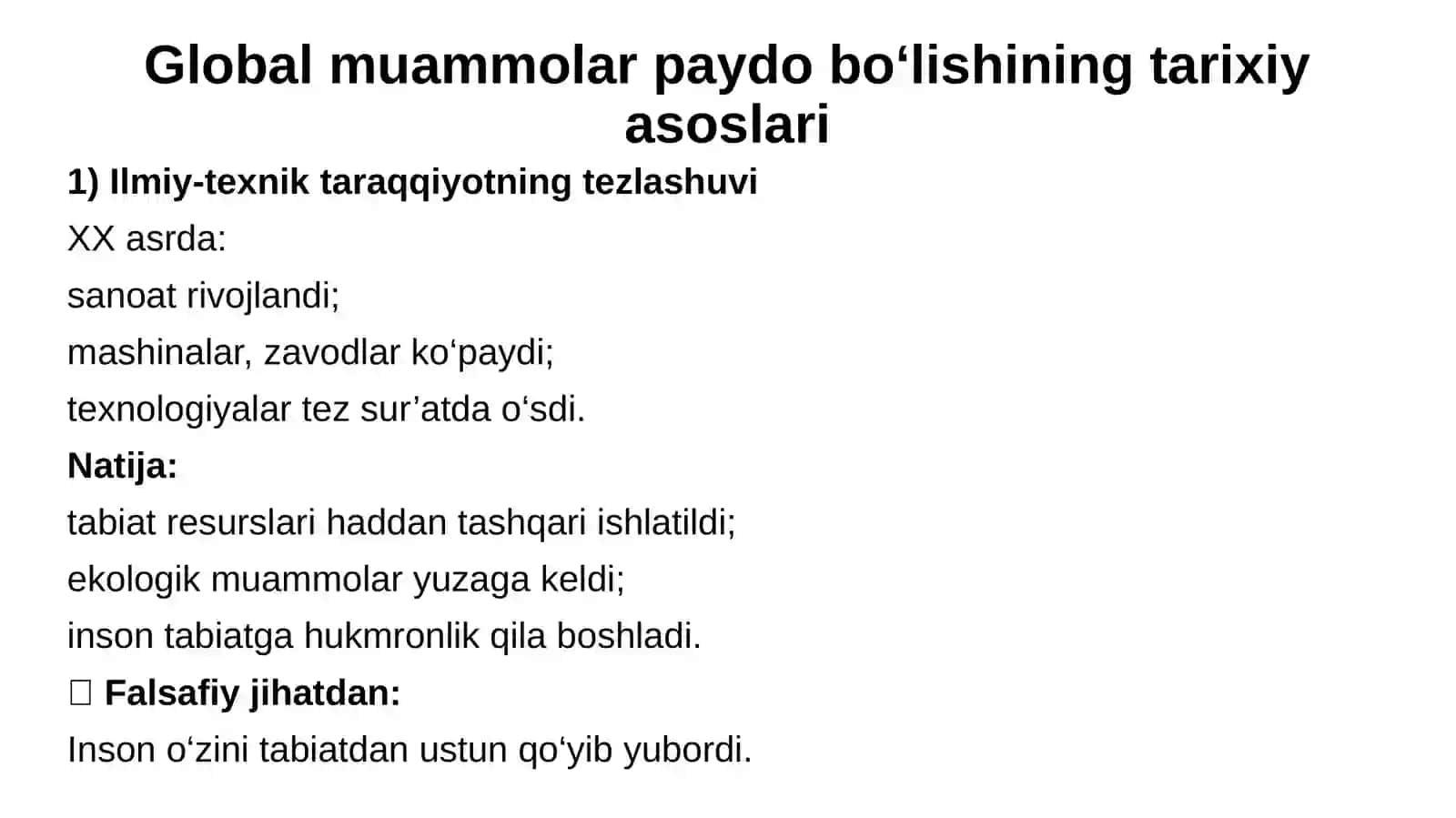 Global muammolar ve ularni hal etishda barqaror taraqqiyot falsafasi 4