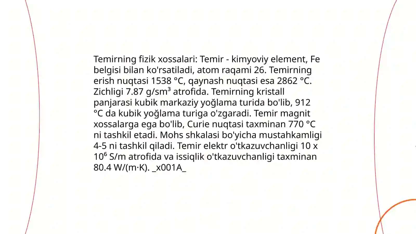 Temir va uning xossalari 4