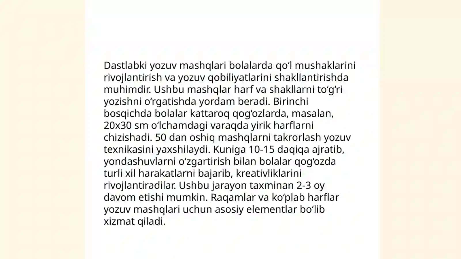 Yozuv oʻrgatish metodlari 4