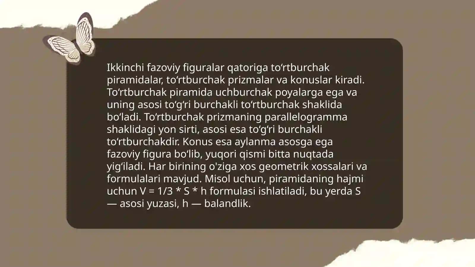 Fazoviy figuralarning tekislik bilan kesimlarini yasash 4