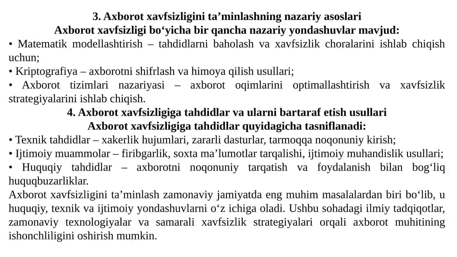Axborot-psixologik xavfsizlikni ta’minlash 4