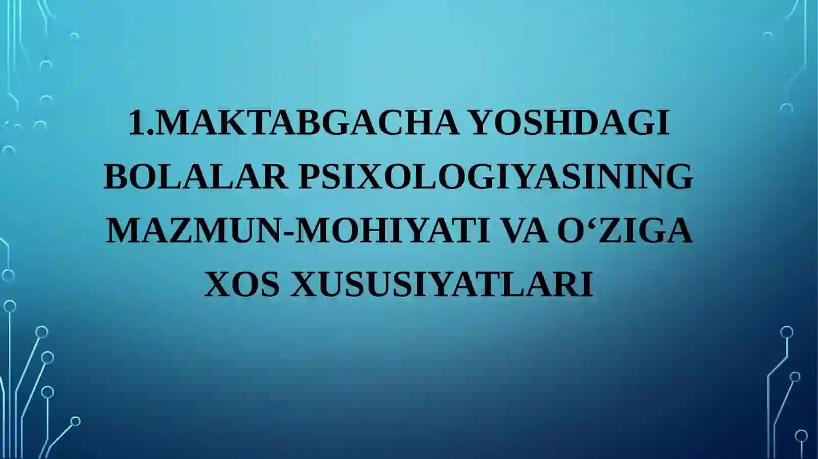 Maktabgacha yoshdagi bolalar psixologiyasi 4