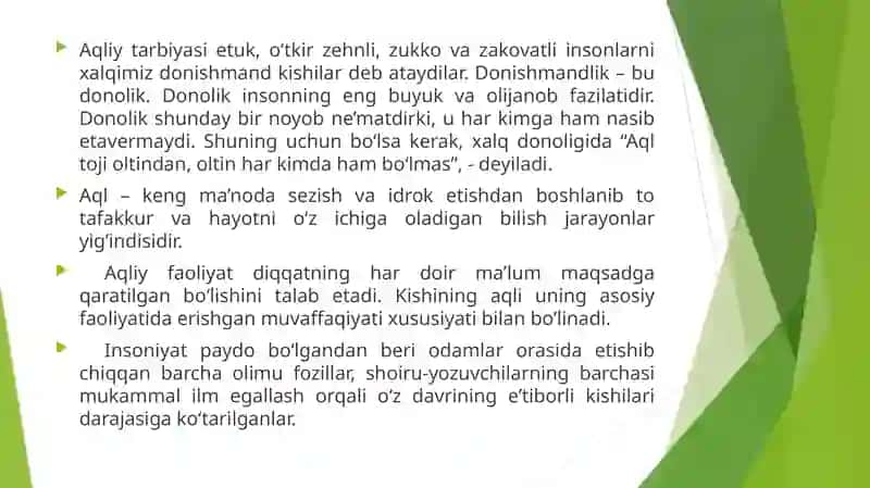 Maktabgacha ta’lim tashkilotlarida aqliy tarbiya berish texnologiyalari 4