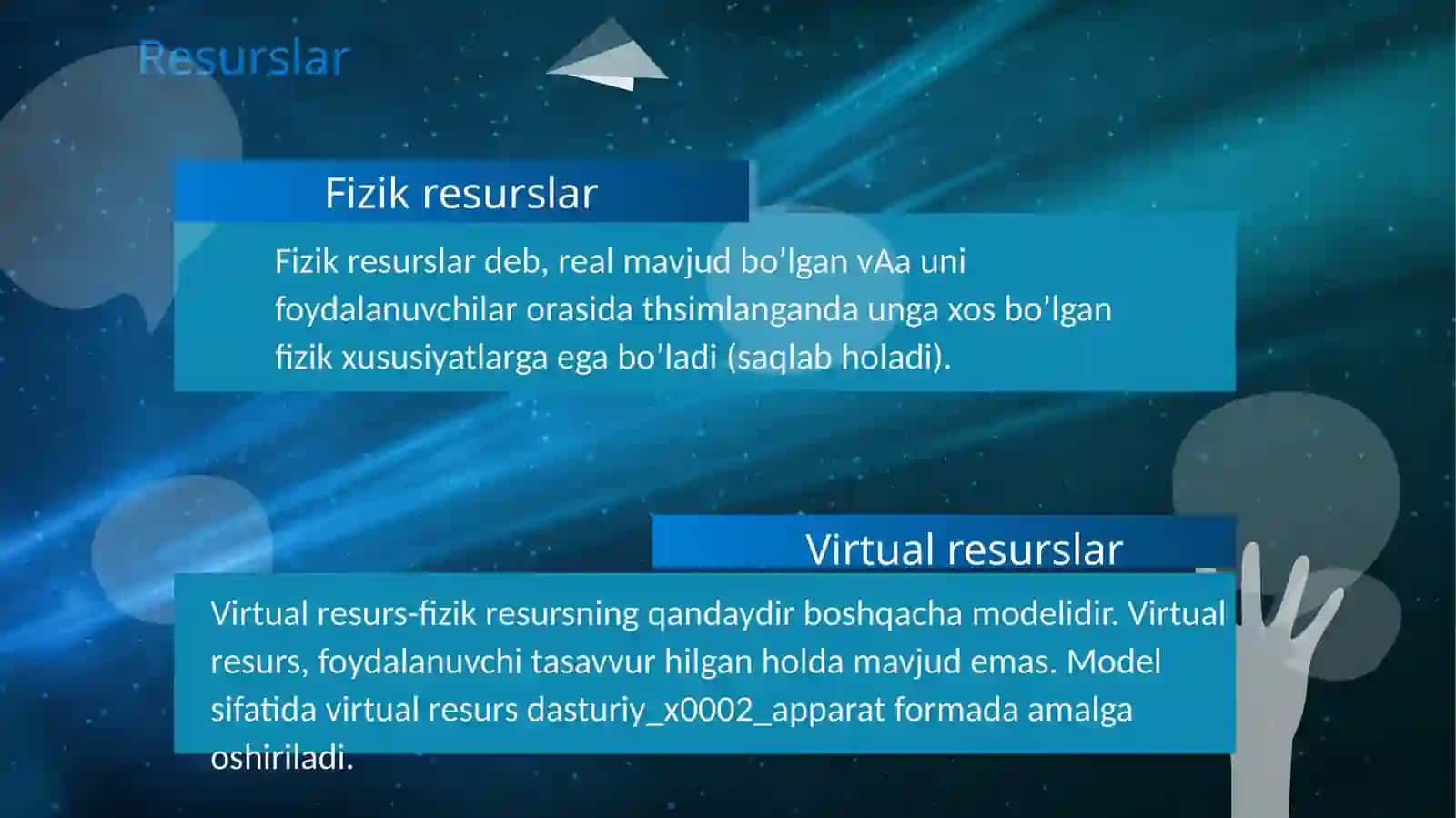 Rеsurslarning umumiy klassifikatsiyasi 4