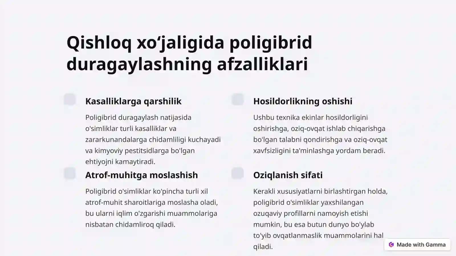 Poligibrid gibridizatsiyaga kirish 4