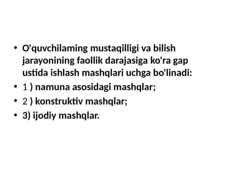 Boshlang‘ich sinf o‘quvchilari da gap va matn tuzish ko‘nikmalari nishakllantirish 4