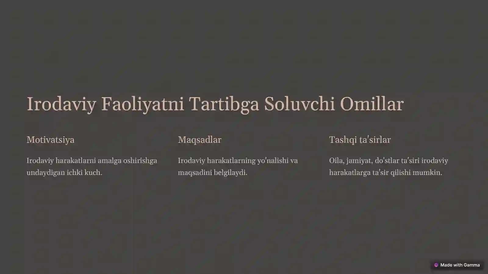 Umumiy Psixologiyadan Iroda Borasidagi Nazariyalar 4