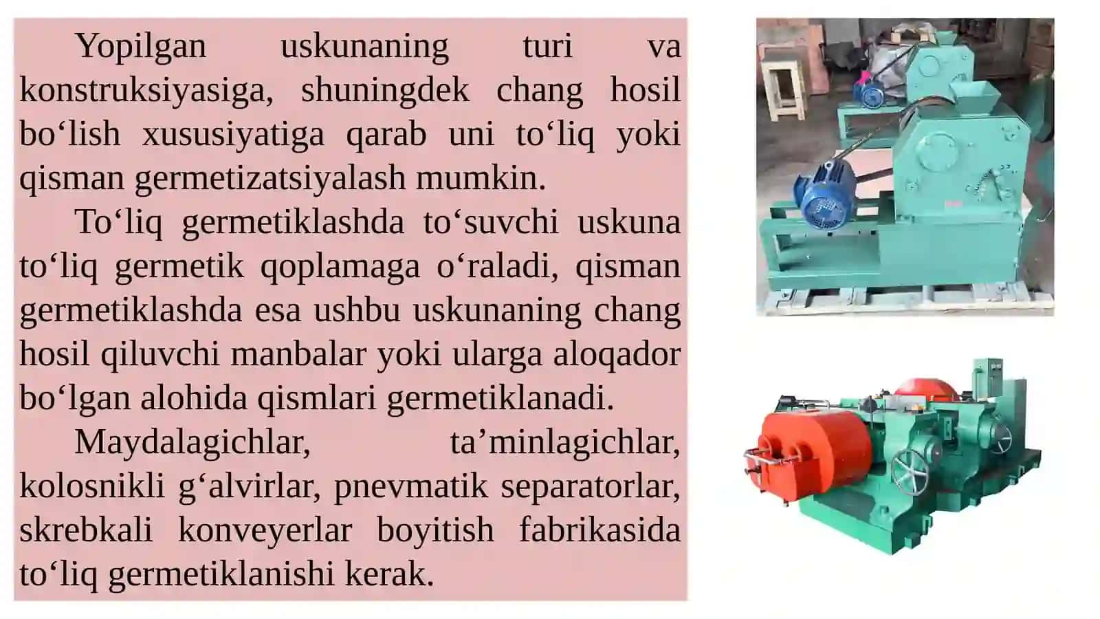 MAKSIMAL RUXSAT ETILGAN CHANG KONSENTRATSIYASINI KAMAYTIRISH UCHUN TEXNIK VOSITALAR VA CHORALAR 4