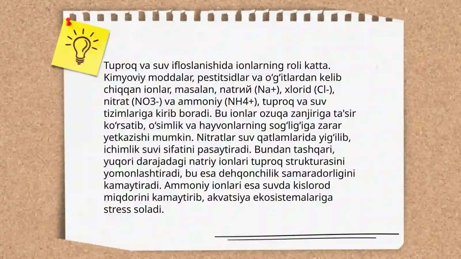 Ion bogʻlanishli birikmalarni aniqlash va tozalash 4