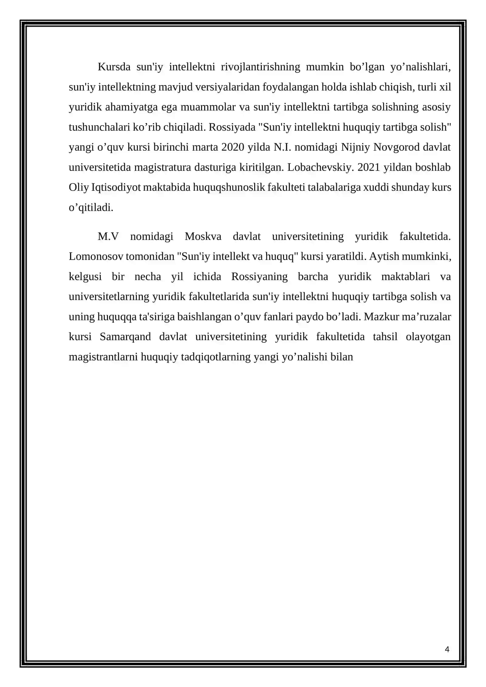 Tibbiyotda suniy intellekt o`rni 4
