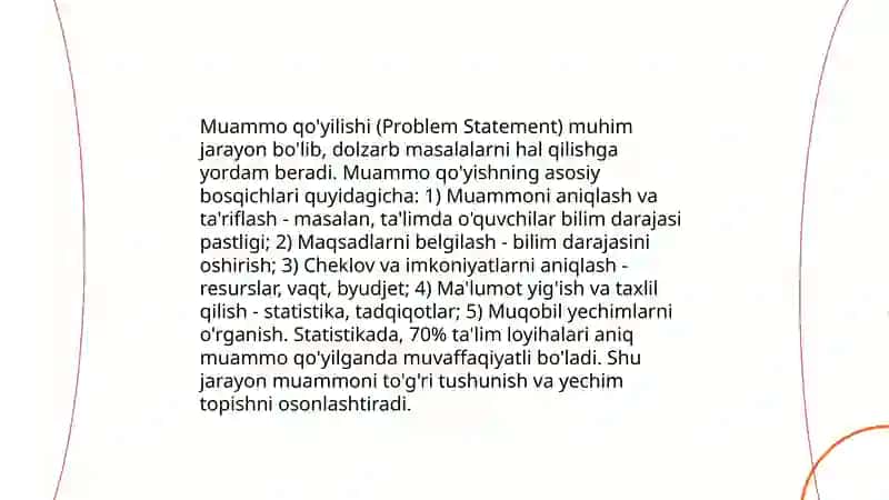 Tadqiqotning metodologik gʻoyasini amalga oshirish bosqichlari 4