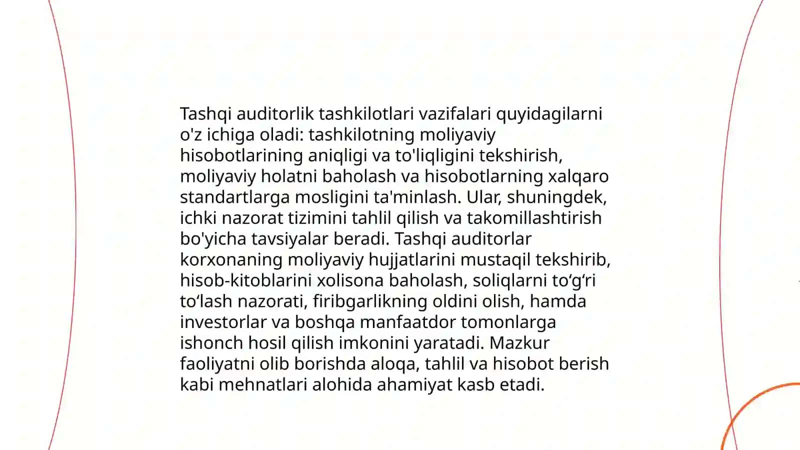 Auditorlik mustaqilligi ta'rifi 4