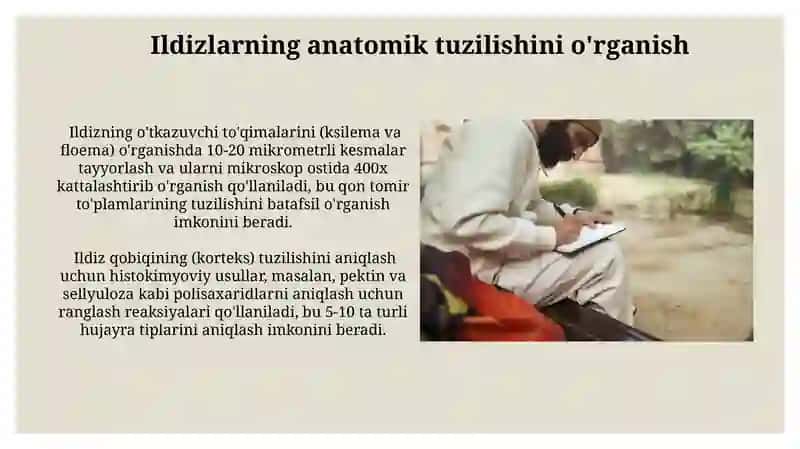 Ildizlarni O'rganishda Zamonaviy Texnologiyalar 4