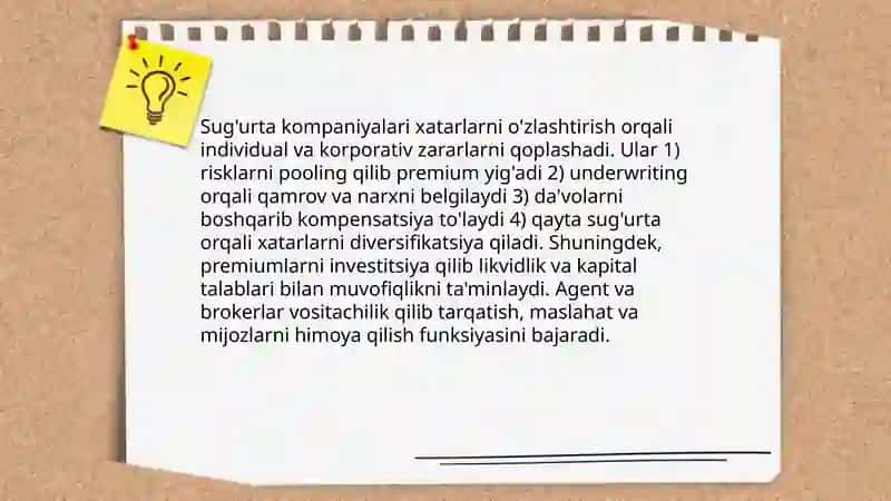 Banklar va ularning moliyaviy vositachilik funksiyalari 4