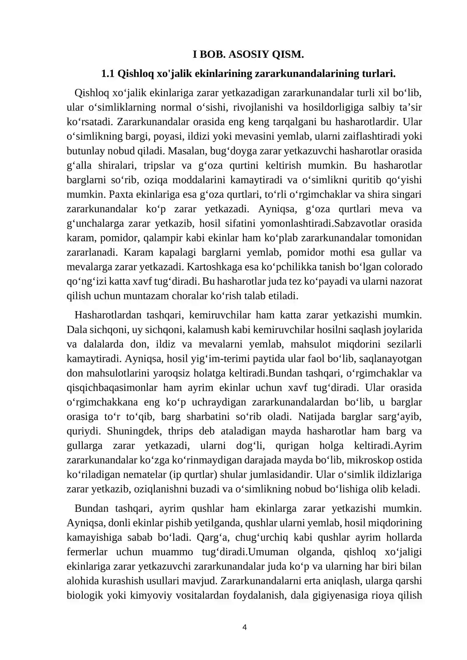 Qishloq xoʻjalik zararkunandalariga qarshi ishlatiladigan kimyoviy moddalar 4