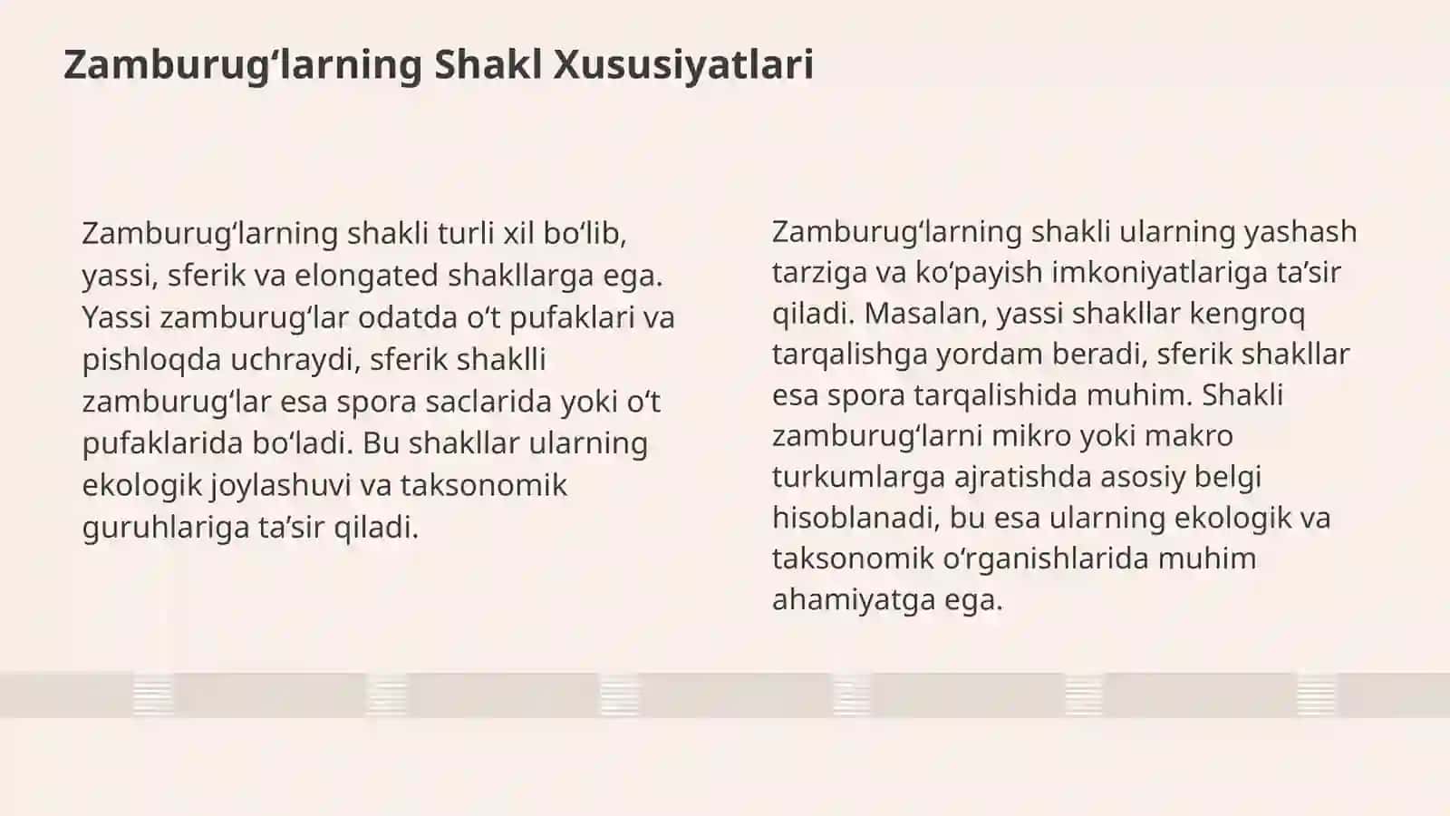 Zamburug‘lar. Ularning morfologiyasi, strukturasi va ularni o‘rganish usullari 4