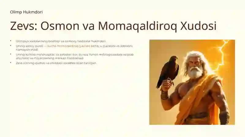 Qadimgi Yunonlarning Xudolari: Afsonalar va Haqiqatlar 4