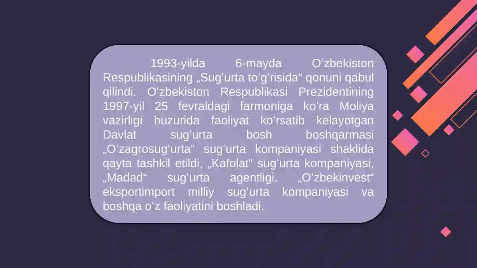 Xorijiy investitsiyalarni sug’urtalash va tavakkalchilik 4