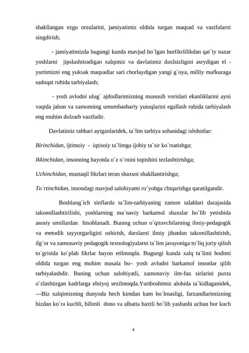 Ona tili darslarida tinish belgilariga oid bilimlarni shakllantirish 4