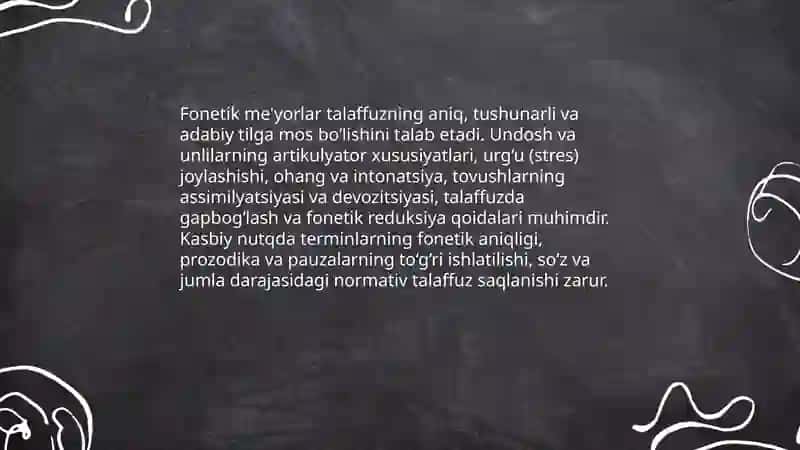 O'zbek adabiy tili va nutq me'yorlari 4
