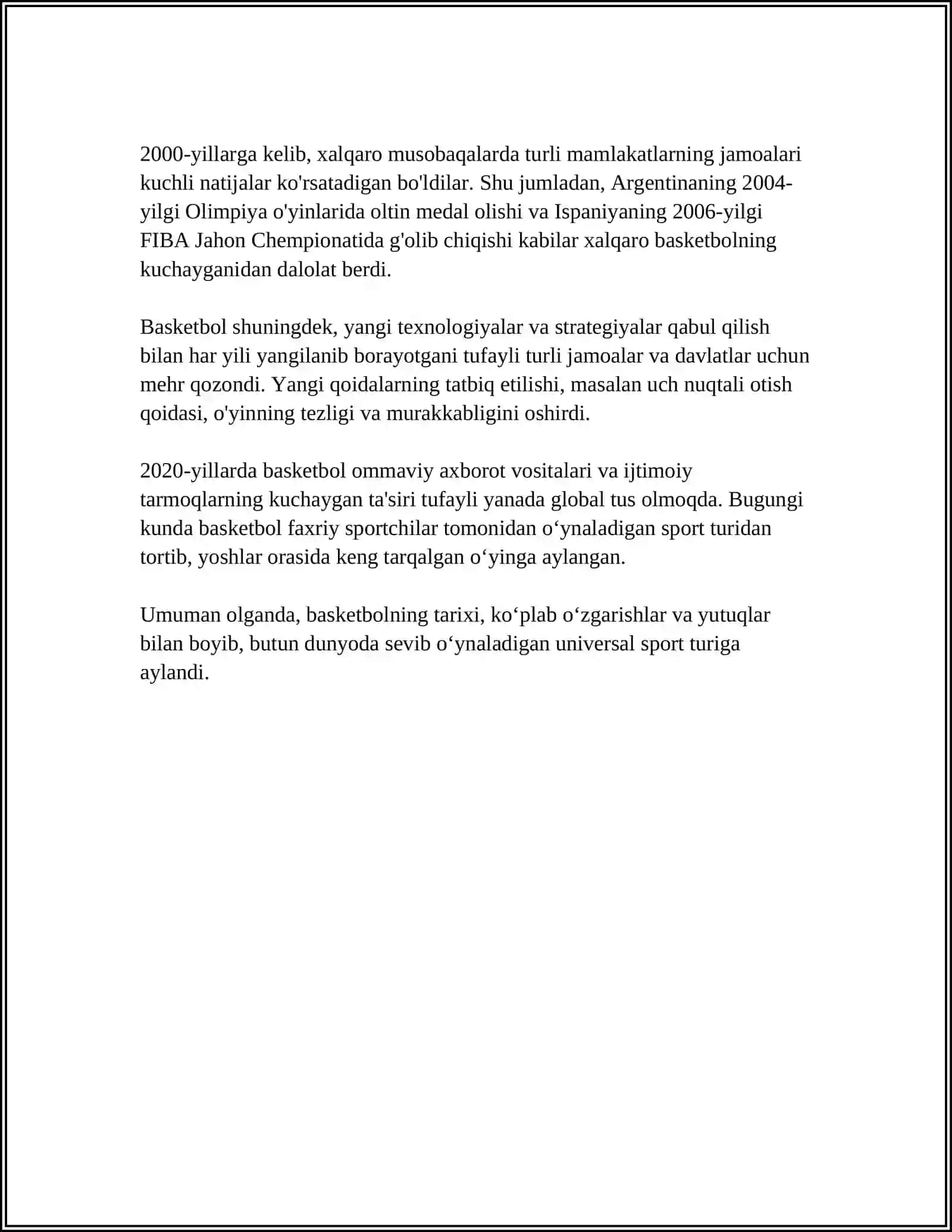 BASKETBOL 4