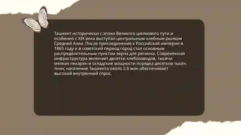 Ташкент-хлебный город. Ташкент-современный мегаполис 4