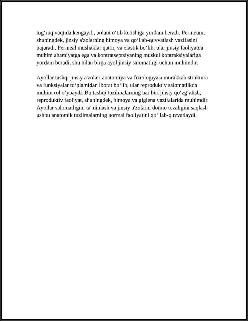 AYOLLAR JINSIY AʼZOLARI ANATOMIYASI VA FIZIOLOGIYASI 4
