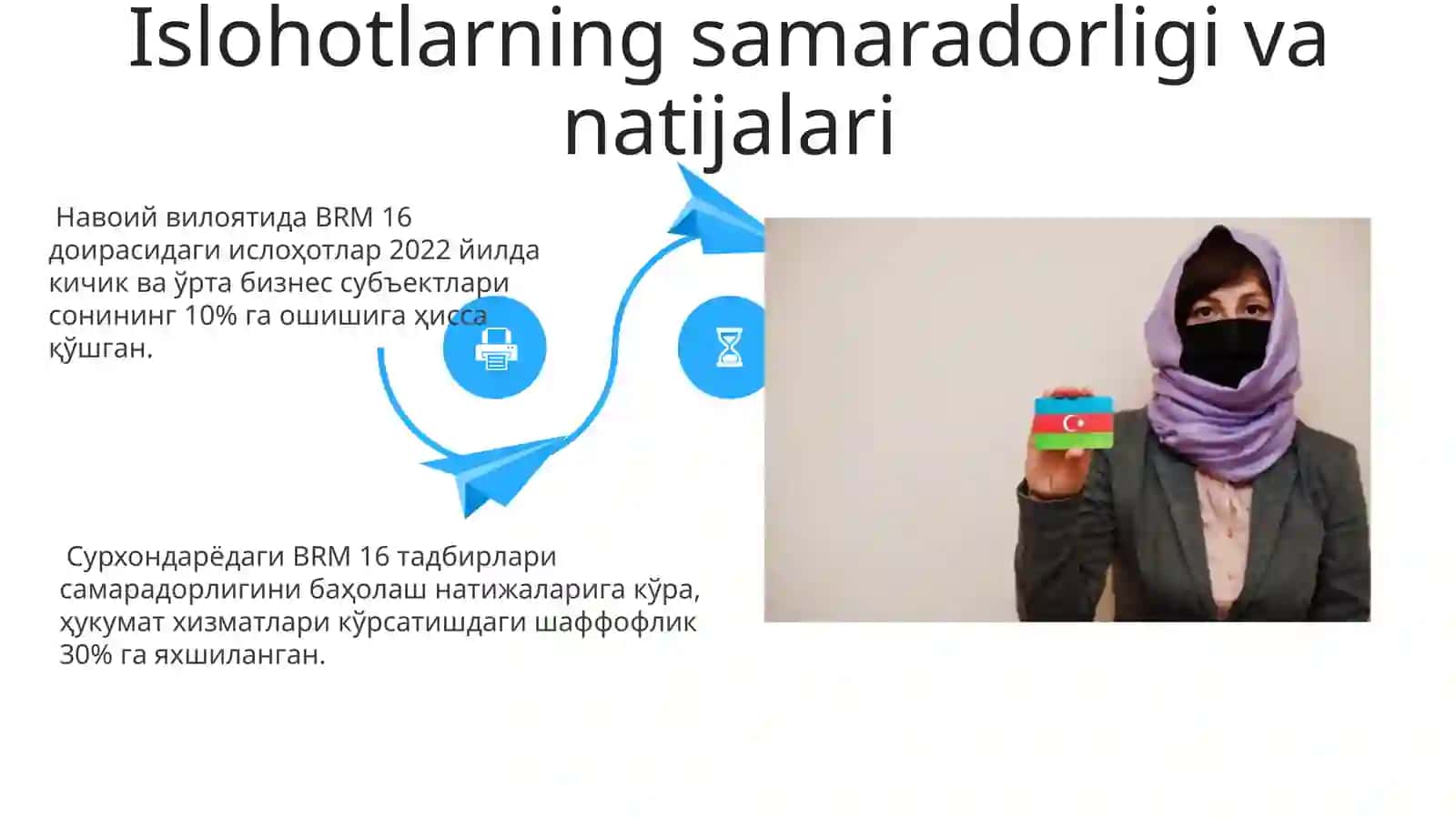 BRM 16 bo'yicha O'zbekistonda amalga oshirilgan islohotlar 4