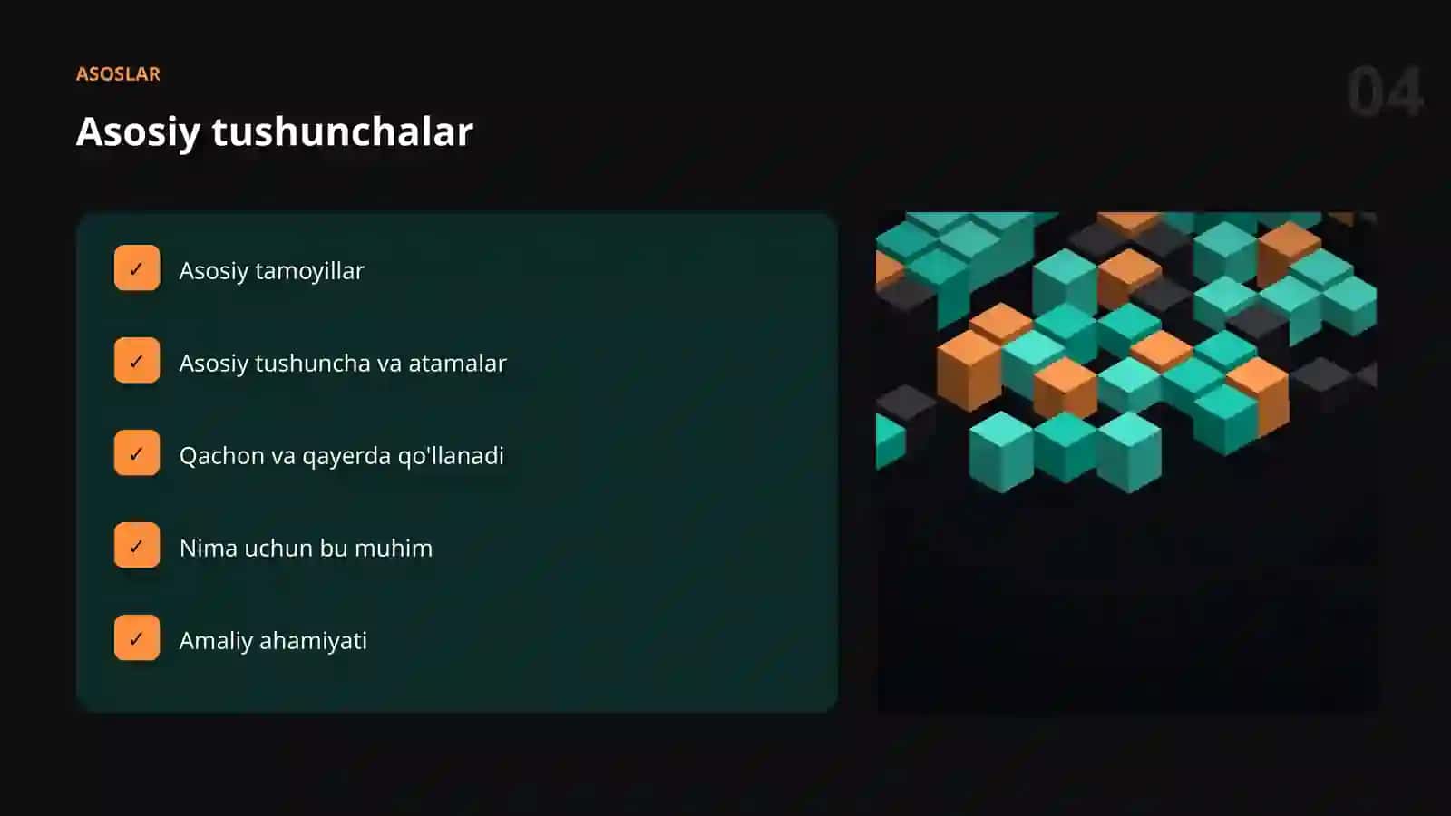 OPTIMIZATSIYA ALGORITMLARI 4
