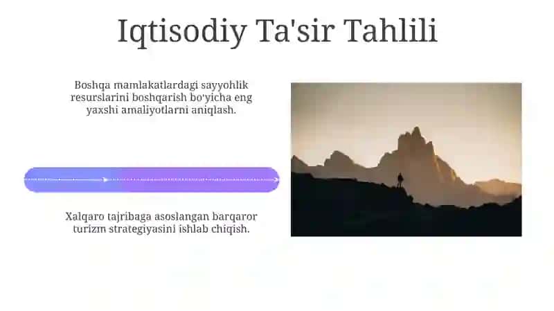 Mintaqaviy turistik resurslardan foydalanishda xalqaro tajribadan foydalanish yo’llari 4