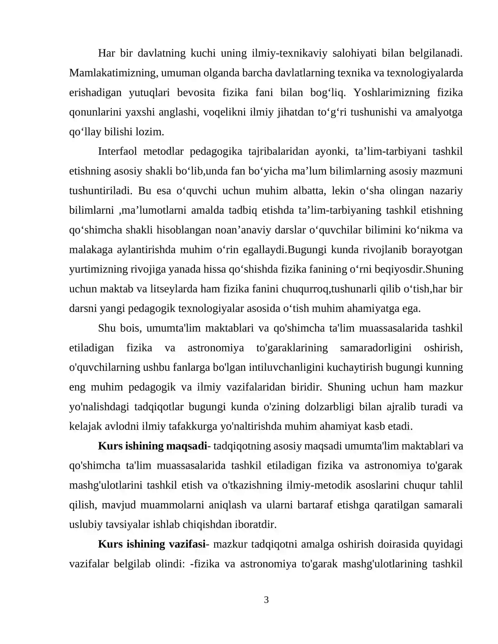 Fizika va astranomiyadan to'garak mashg'ulotlarini tashkil qilish metodikasi 4