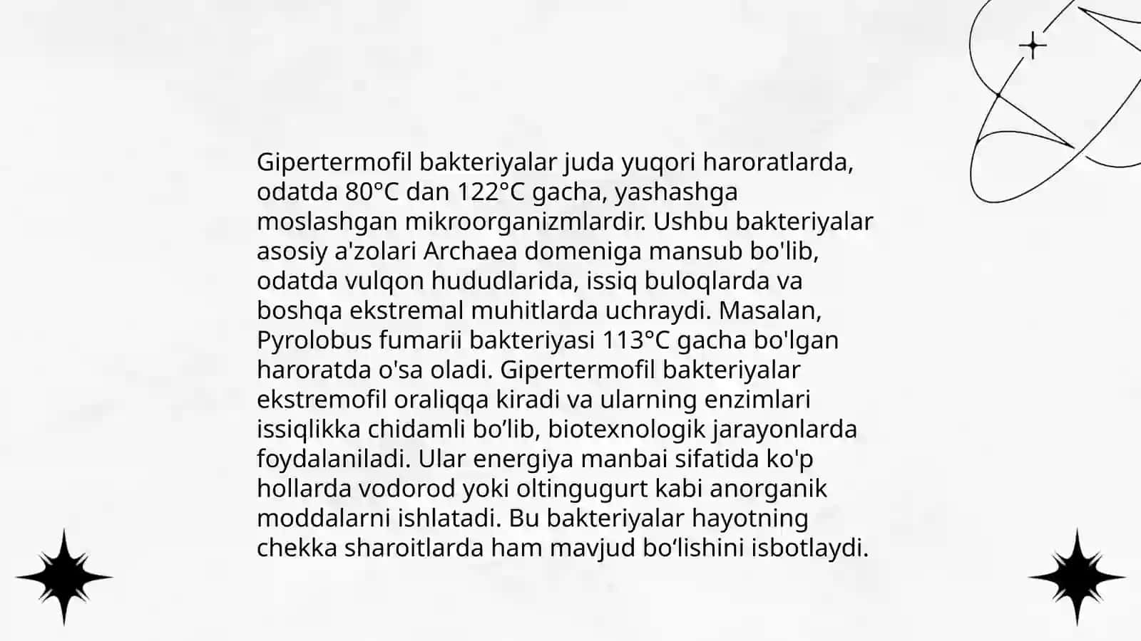 Mikroorganizmlarning Geyserlar va issiq manbalarda tarqalishi 4