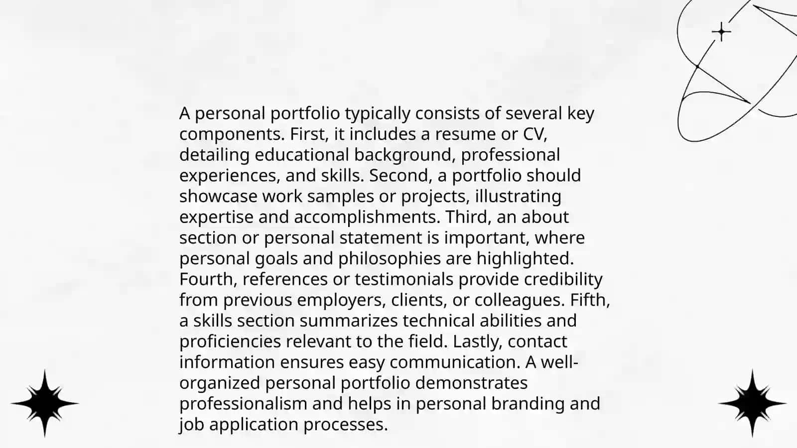Personal Portfolio 4
