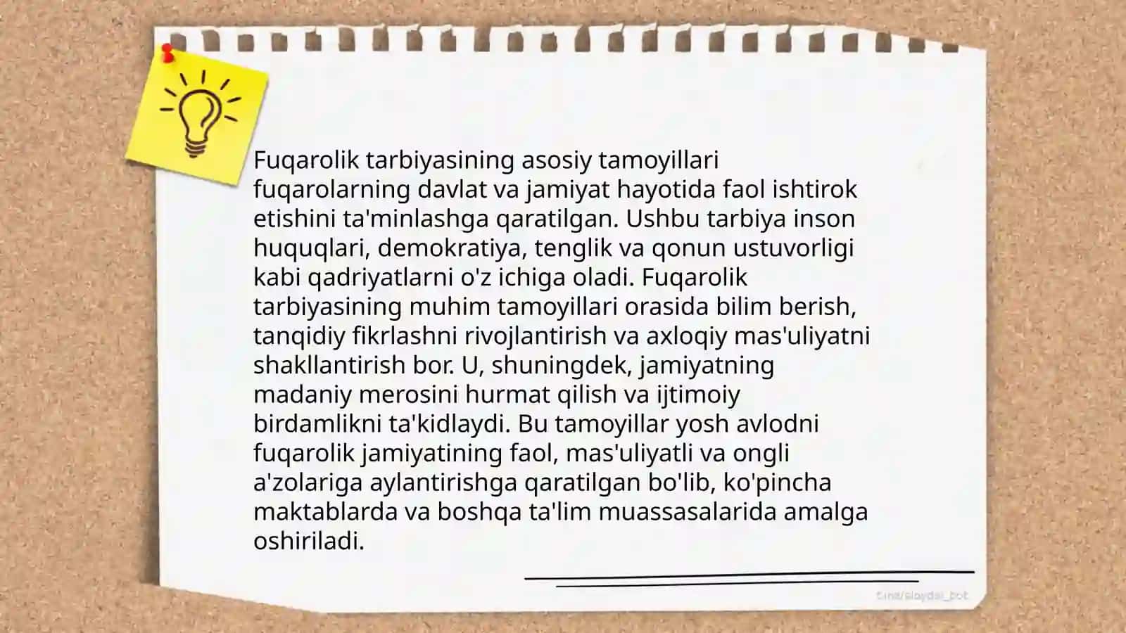 Fuqarolik tarbiyasi 4