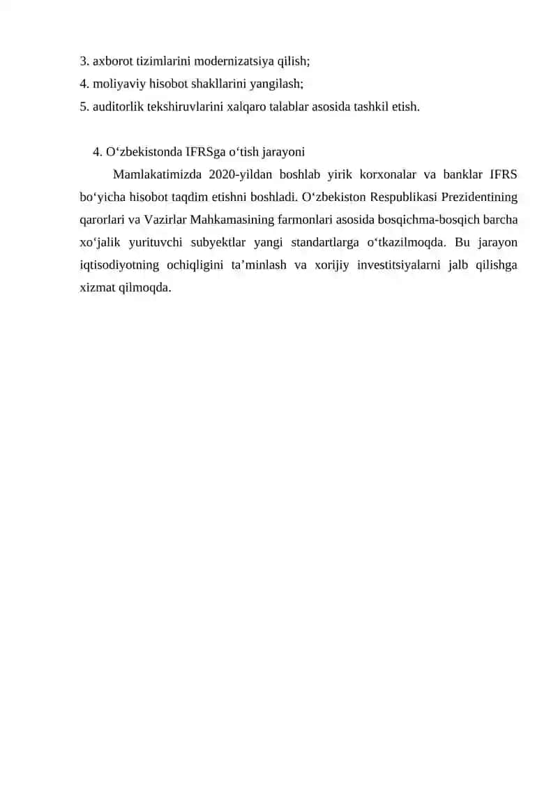 KORXONALAR MOLIYAVIY HISOBOTINING XALQARO STANDARTLARI 4