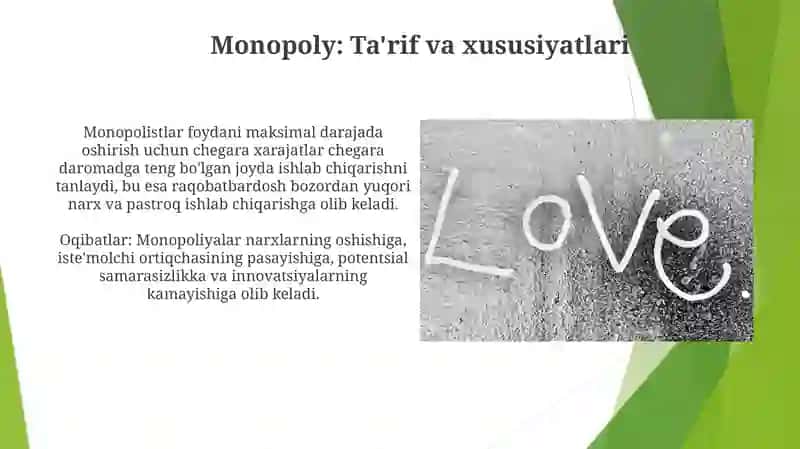 MONOPOLIST KORXONANING ISHLAB CHIQARISH QARORLARI VA MONOPOL HOKIMIYAT OQIBATLARI 4