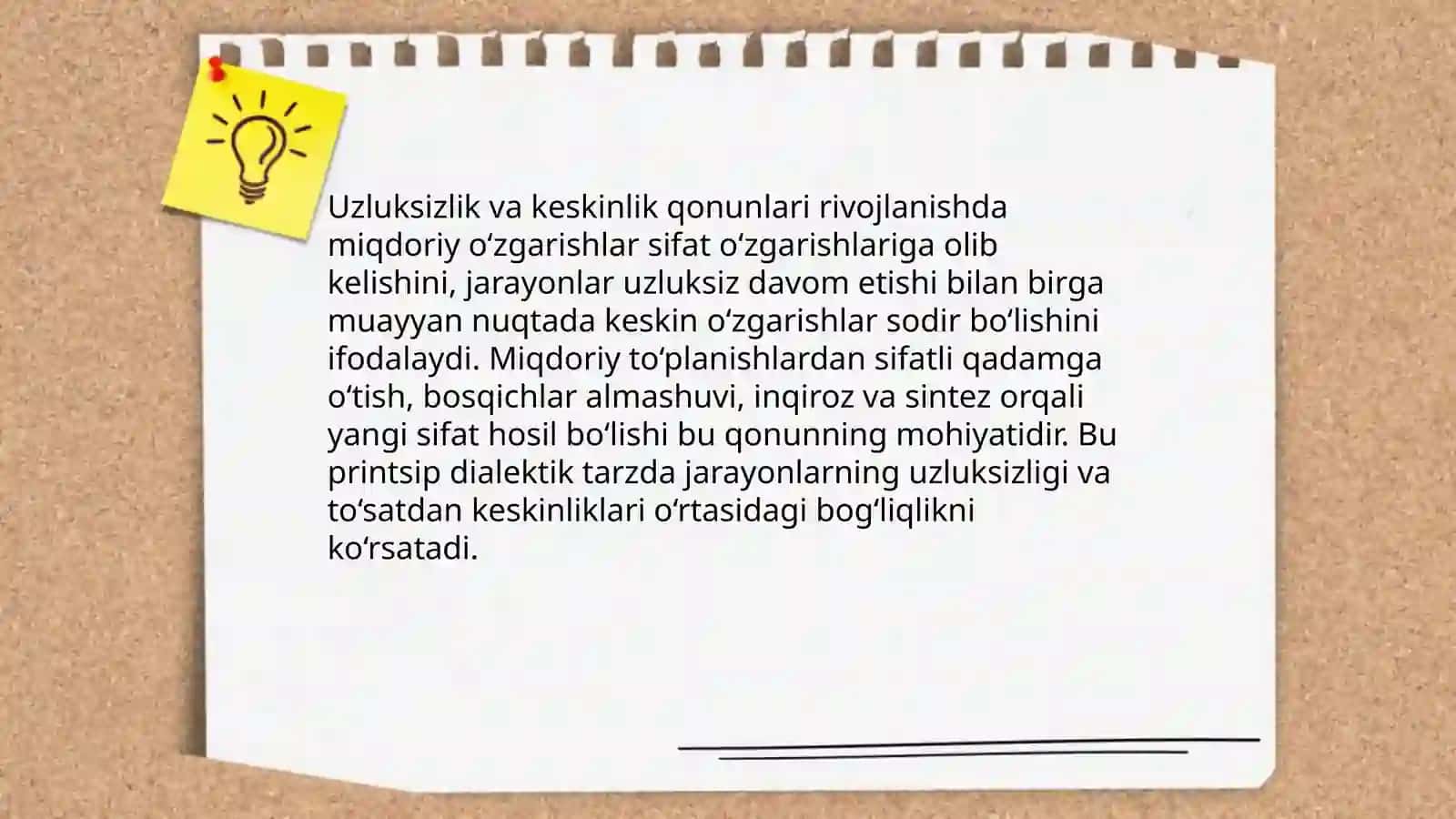 Rivojlanishning Umumiy Qonunlari va Kategoriyalari 4