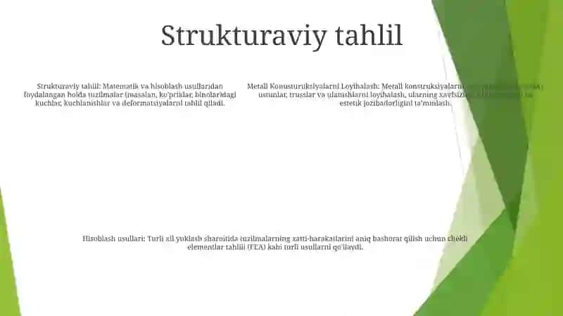 Metall Konusturuksiyalarni Loyihalash 4