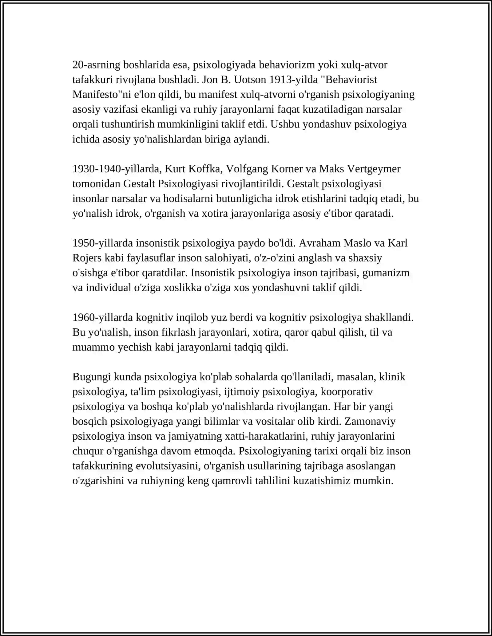 PSIXOLOGIYA FANI HAQIDA UMUMIY TUSHUNCHA 4