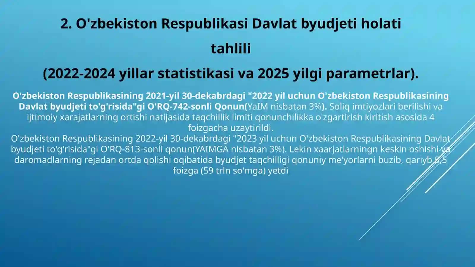 Byudjet taqchilligi 4