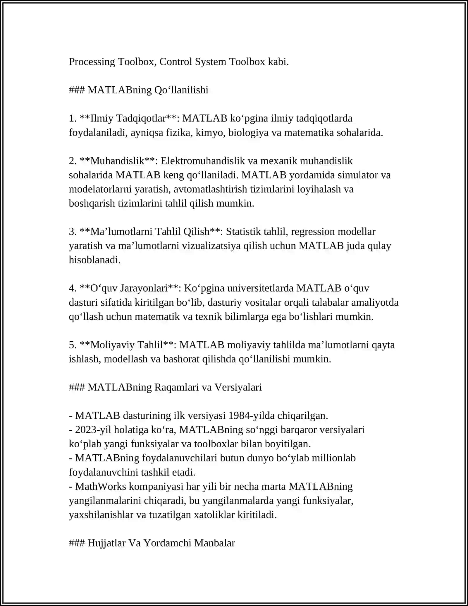ASINXRON ELEKTR MOTORINI MODELINI YARATISHDA QANDAY DASTURLARDAN FOYDALANISH HAQIDA 4