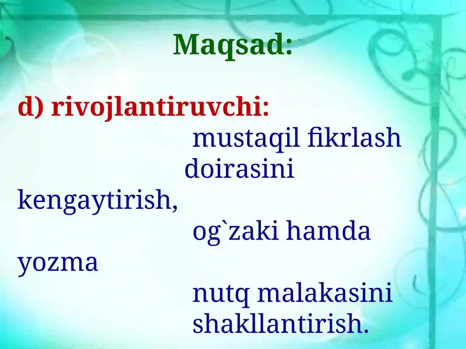Bo`lsa, esaso`zlari yordamida bog`langan qo`shma gaplar 4