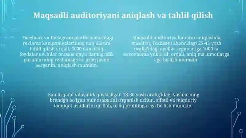 Reklamaning kommunikatsion samaradorligini baholash 4