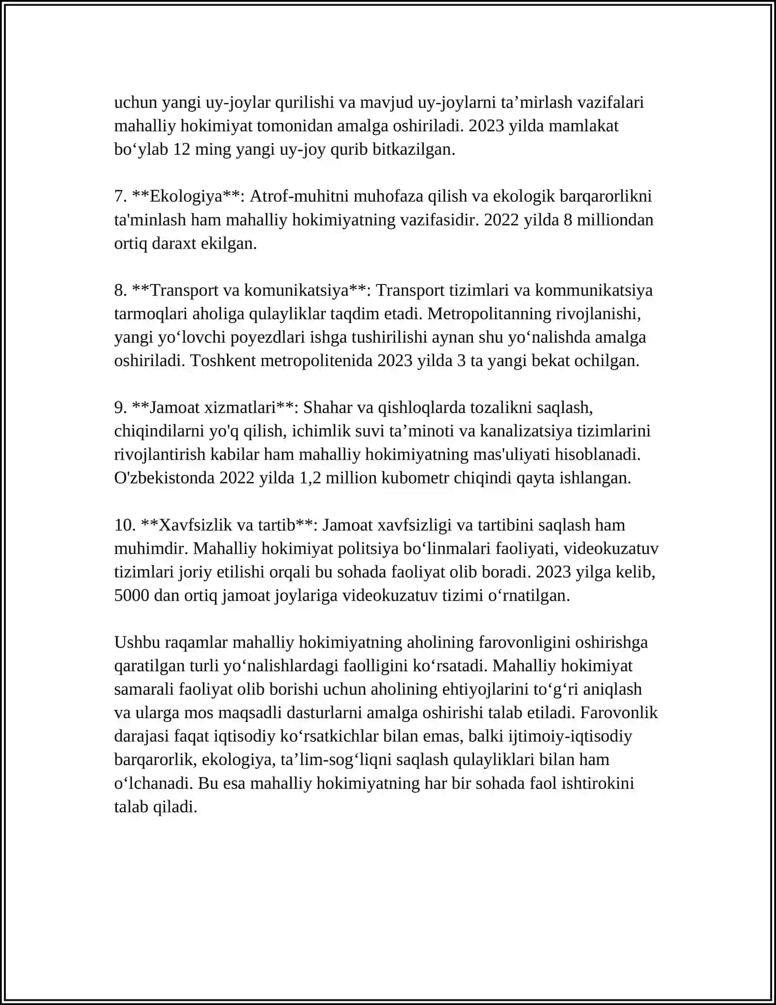 MAHALLIY HOKIMIYATNING AHOLI OLDIDAGI MAS'ULIYATI 4
